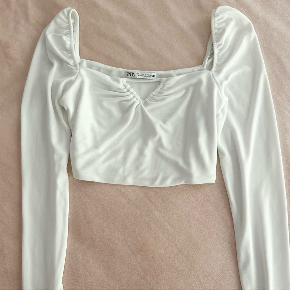 White ZARA Top